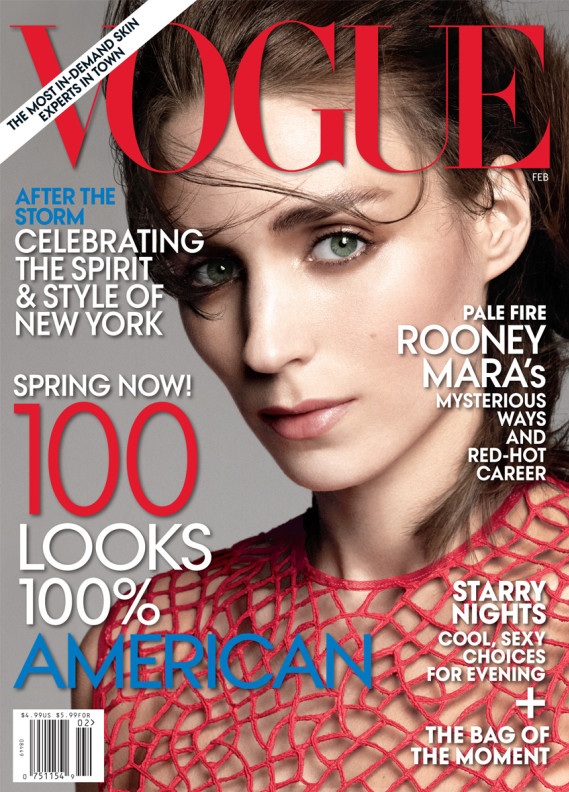 Rooney Mara for Voue February 2013