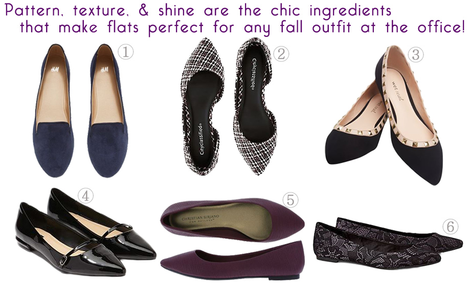 Show Me the Shoes - Affordable Fall Flats for the Office!