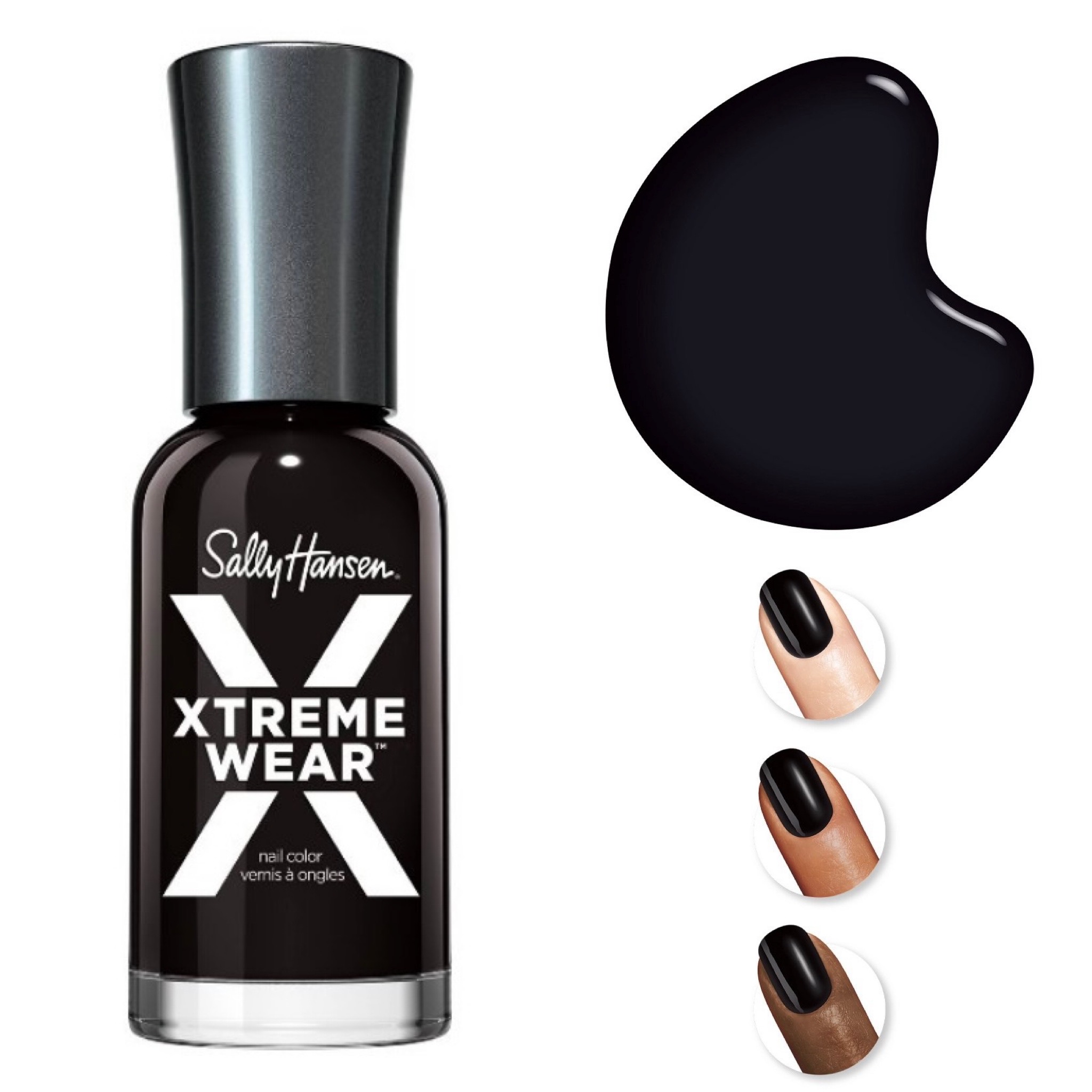 Beauty Buys: The Best Black Nail Polish by Sally Hansen! | Style Darling  Daily